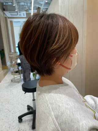 ショート カラー 韓国ヘア/髪質改善 /Harunaのヘアスタイル