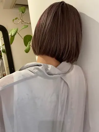 ショート カラー classic 新横浜所属・大人girly🛋️ 🤍yukakoのヘアスタイル