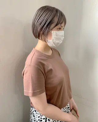 ショート 榎園 由美のヘアスタイル