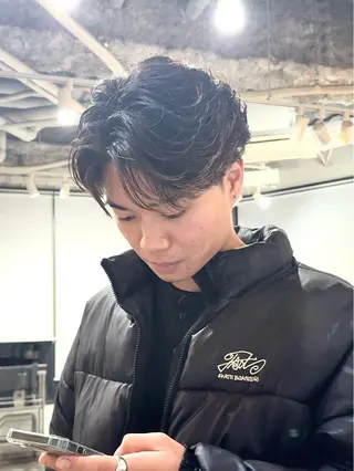 ショート メンズ 小林 拓真のヘアスタイル