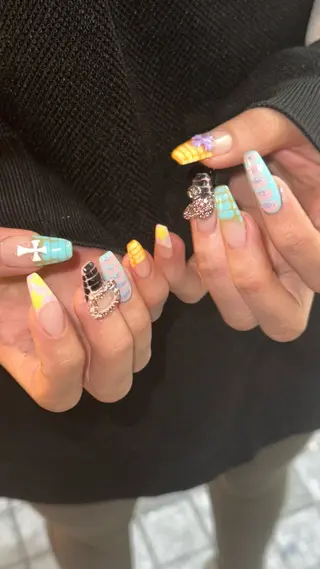 ネイル ʟᴀʙᴇʟ ᴍᴀᴍɪのネイルデザイン