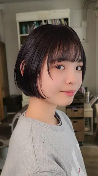 ショート カラー quiora所属・奉書 隆浩のヘアスタイル