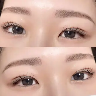 マツエク・マツパ mika❤︎まつげ| 眉毛|束感【茅ヶ崎】のマツエク・マツパデザイン