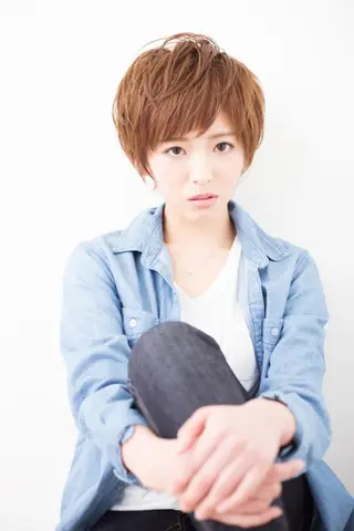 ショート SHINYA シンヤヘアーズのヘアスタイル