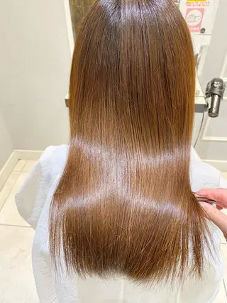 ロング 似合わせ艶髪カラー ❤️ハダユミのヘアスタイル