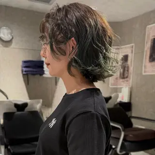 ショート ボブ/ショートボブ/ 岡山駅/別曽遥也のヘアスタイル