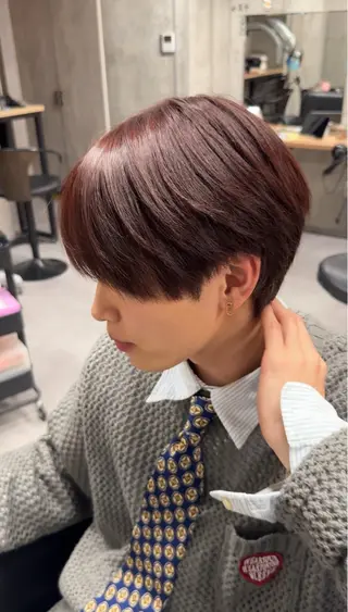 カラー メンズ 💙垢抜け/モテヘア KEISHO🩶のヘアスタイル