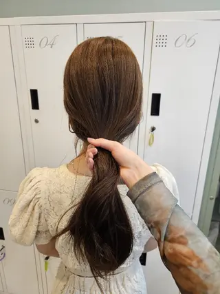 ロング カラー ミク🇰🇷 /Agu hairのヘアスタイル