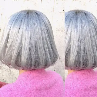 ショート カラー メンズカット/波巻き TAKUMAのヘアスタイル