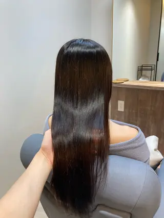 ロング ピンクカラー🎀 米津 美佑のヘアスタイル