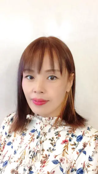 ミディアム カラー ヤマウチ  ヒデキのヘアスタイル