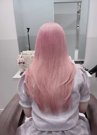 ロング カラー ヘアアレンジ メンズ SALOWIN所属・ハイトーン美容師 MASATOのヘアスタイル