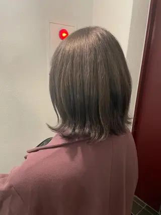 ミディアム カラー 韓国レイヤー/髪質 改善/縮毛🤍吉田のヘアスタイル