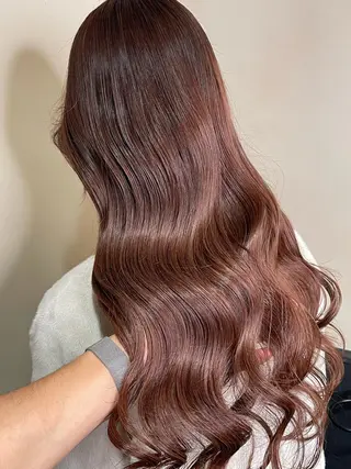 ロング カラー 泉 堅也のヘアスタイル