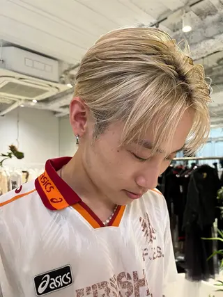 カラー メンズ ANY/メンズ特化/ シバヤ ユウキのヘアスタイル