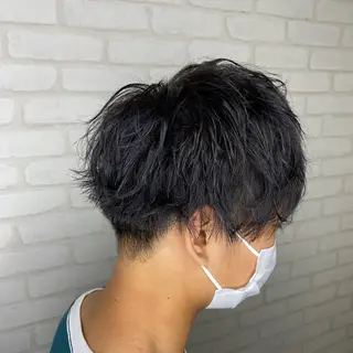 メンズ 🫧縮毛矯正特化🫧 クシビキマユノ🐣のヘアスタイル