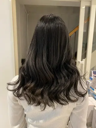 ロング 🌈評価No.1🌈 艶髪カラー❌エクステのヘアスタイル
