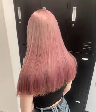 ロング レイヤー・ブリーチ kiyotoshiのヘアスタイル