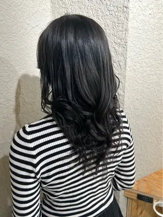 セミロング カラー 💖梅田レイヤー💖 副店長Tsubasaのヘアスタイル