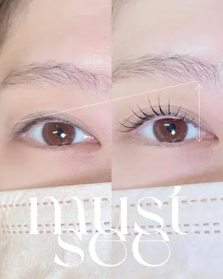 マツエク・マツパ Halte eyelashのマツエク・マツパデザイン