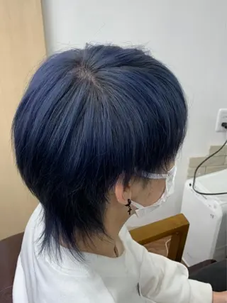 ショート カラー メンズ クセを最大限に活かす メンズパーマ奈良大祐のヘアスタイル