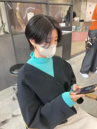 ショート カラー 小木曽智美 /ボブ/ショートのヘアスタイル