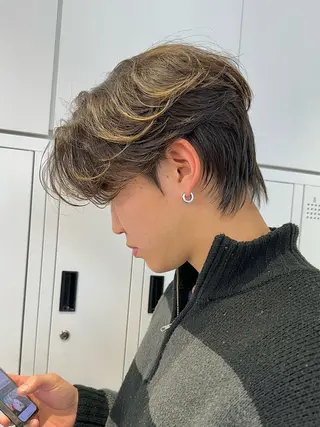 パーマ メンズ 🇰🇷カルマパーマ kaito🇰🇷のヘアスタイル