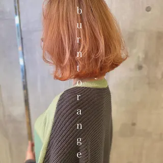 ミディアム カラー 髪質改善カラー ケアブリーチ/タムのヘアスタイル