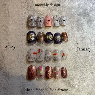 ネイル NICO nail　三軒茶屋店　ネイル＆アイラッシュ所属・oichan 𖦹°‧のネイルデザイン