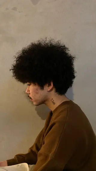 ショート カラー パーマ ヘアアレンジ marino マリノのヘアスタイル