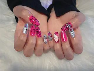 ネイル 【Eclat エクラ】nail&beauty所属・Eclat〔エクラ〕 MOEKA𝜗𝜚*のネイルデザイン