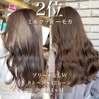 カラー エリアマネージャー 復活の大澤竜馬のヘアスタイル