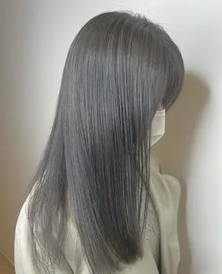 セミロング 加藤 優眞のヘアスタイル