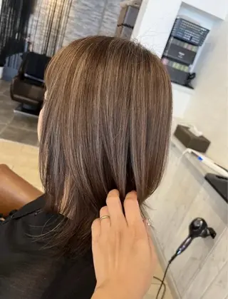 ロング 泉川 みかのヘアスタイル