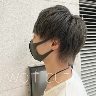 メンズ 透明感カラー 金村真子のヘアスタイル