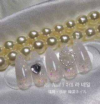 ネイル Ra: Nail所属・Ra: nail    西新 韓国ネイルのネイルデザイン