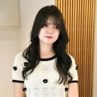 ロング カラー 🎀 韓国ヘア 🎀 sara/艶髪のヘアスタイル