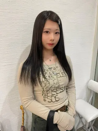 ロング カラー ミユル/ 盛れるエクステ🎀✨のヘアスタイル