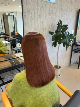 セミロング カラー EMI CLAIR所属・岸 凜香のヘアスタイル