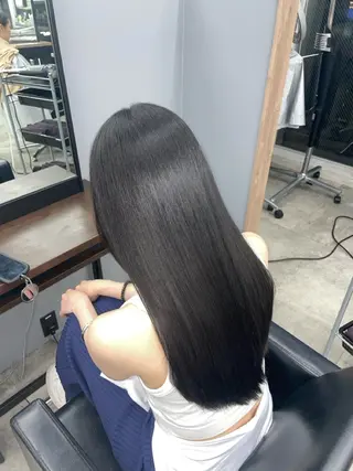 セミロング 艶髪／トリートメント ⭐️KIRARI⭐️のヘアスタイル
