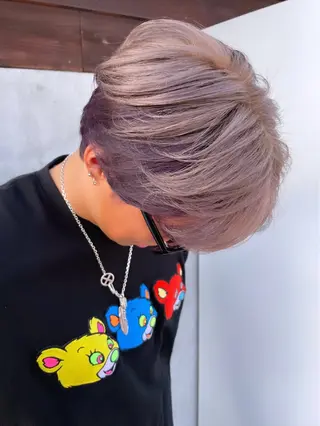 ショート カラー メンズ ayaka |トレンドヘアのヘアスタイル