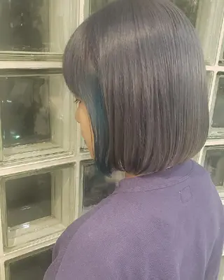 ミディアム カラー arrow🖤 もえみのヘアスタイル