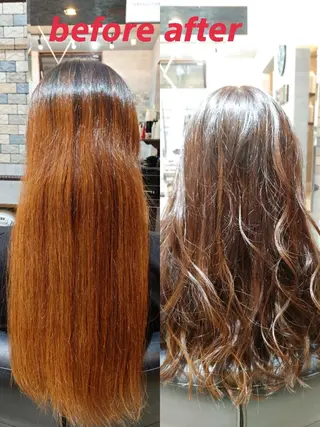 ロング カラー 浅野  勇貴のヘアスタイル