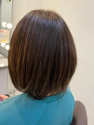 ショート カラー くびれレイヤー 🌻秋月 日向🌻のヘアスタイル