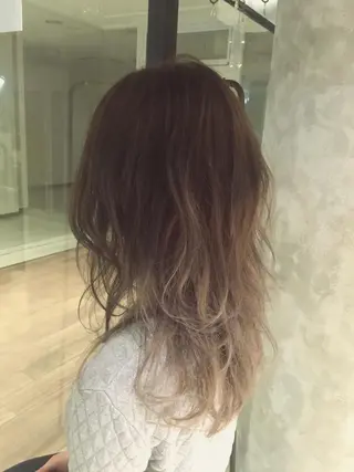 ロング カラー 松村 崇弘のヘアスタイル