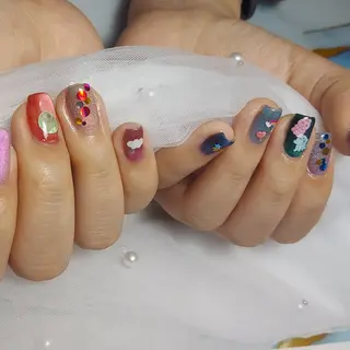 ネイル とりごえ さおりのネイルデザイン