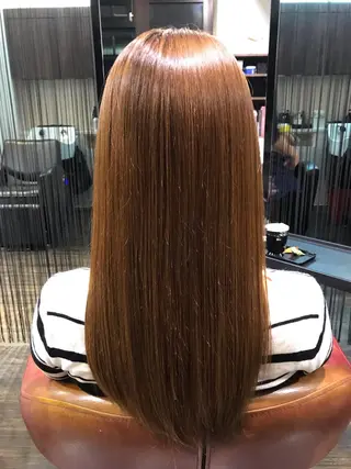 ロング カラー 縮毛矯正/ 髪質改善 /ショート　圍　崇行のヘアスタイル