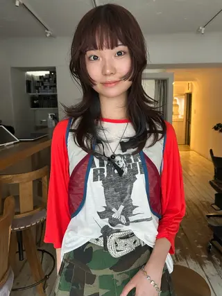 セミロング Himeko 🐾のヘアスタイル