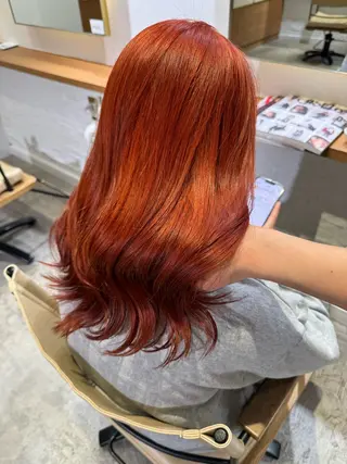 セミロング カラー ナガミネアリサ/ 学芸大学/海外ヘアのヘアスタイル