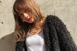 セミロング カラー hair terra ce M奈良店のヘアスタイル